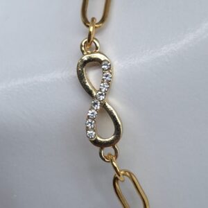 Home gouden damesarmband met infinity symbool 1– grand jewellery pm