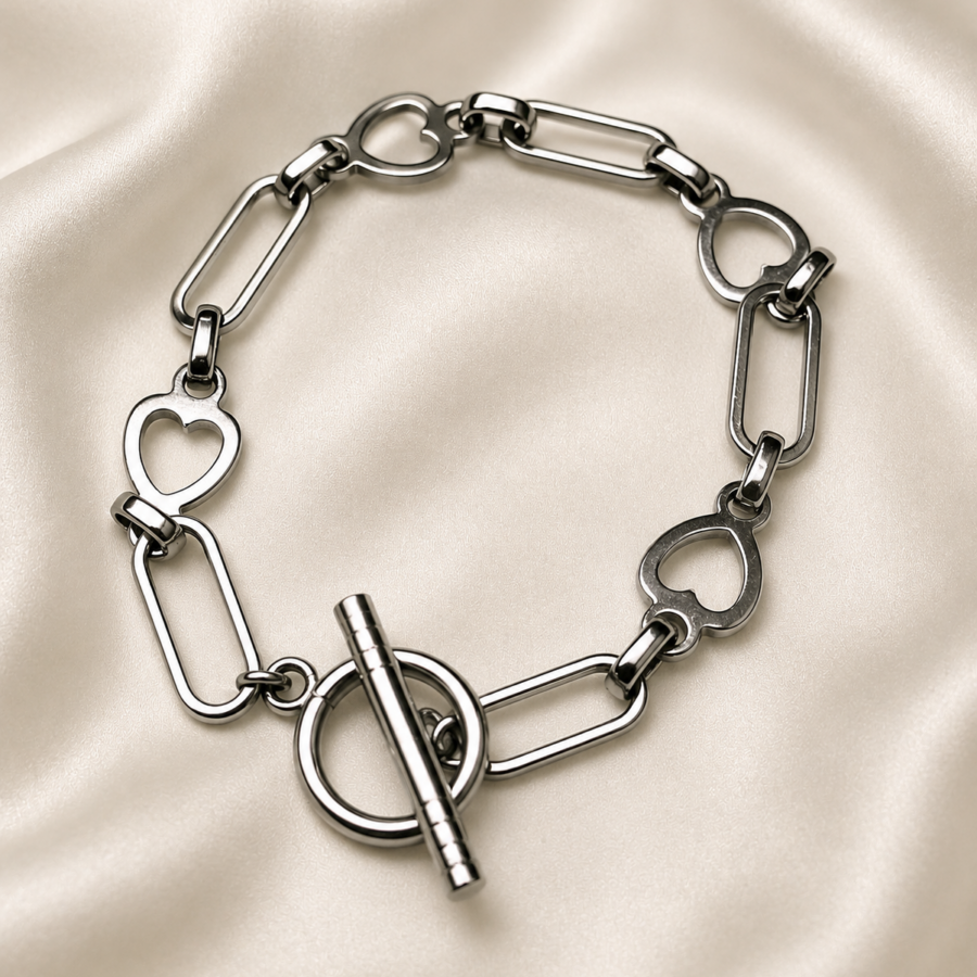 heart zilver armband grand jewellery pm