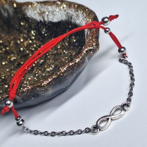 infinity armband rood zilver rvs grand jewellery pm infinity armband rood zilver rvs grand jewellery pm