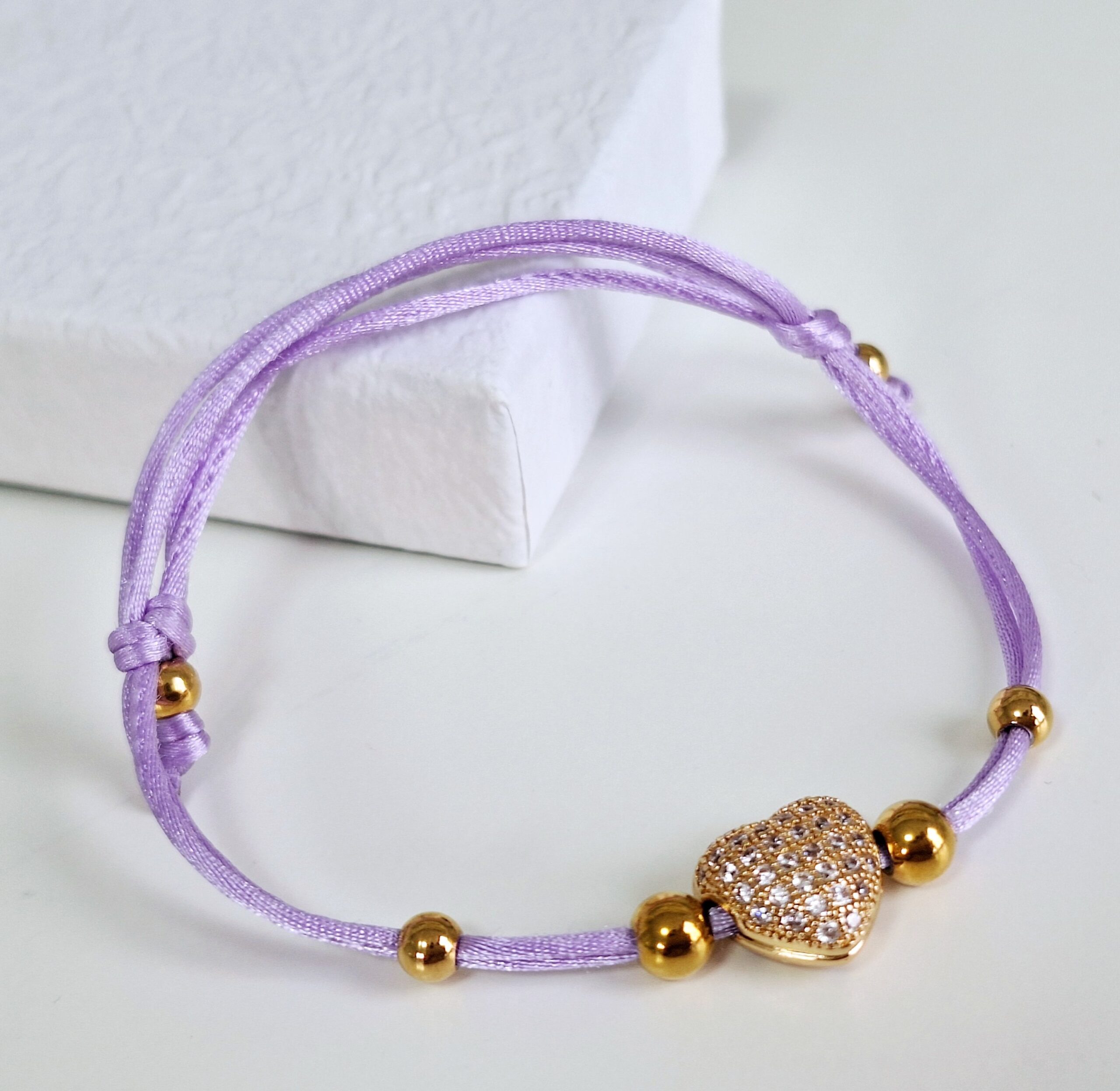 paarse hartjes armband zirconia grand jewellery pm paarse hartjes armband zirconia grand jewellery pm