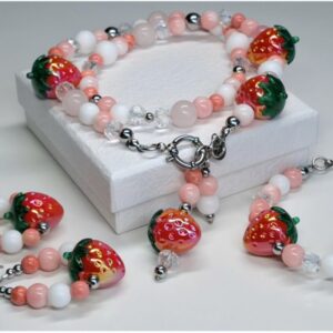 aardbeien met slagroom set (1)