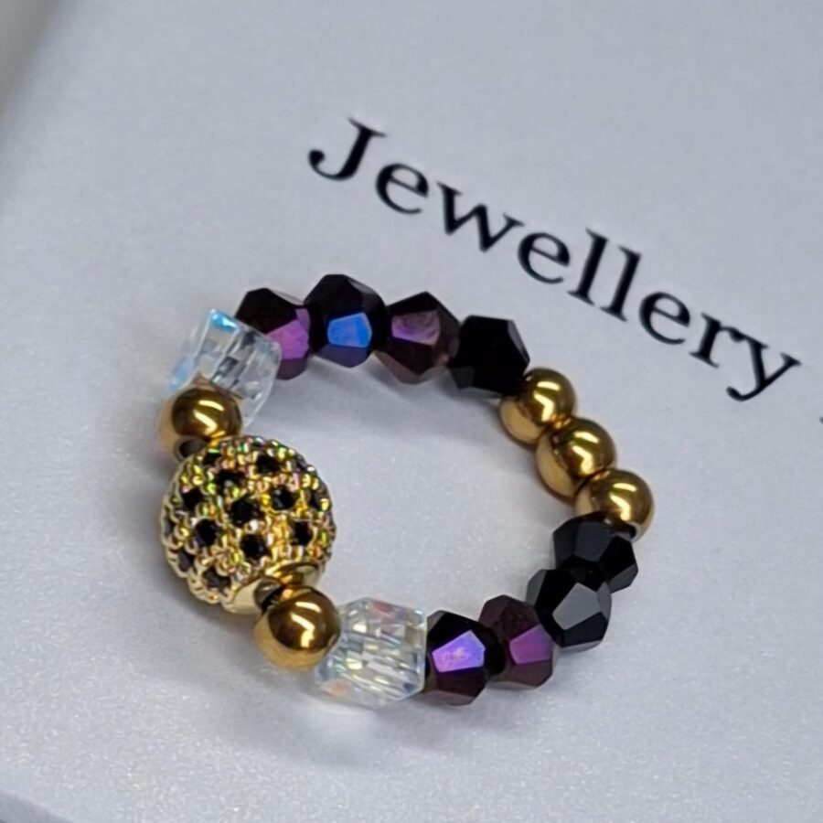 crystal purple ring