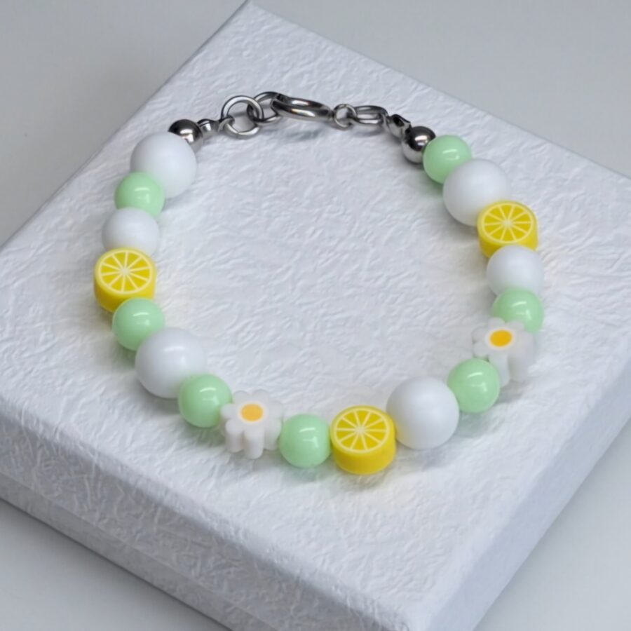 lemon & daisy armband 