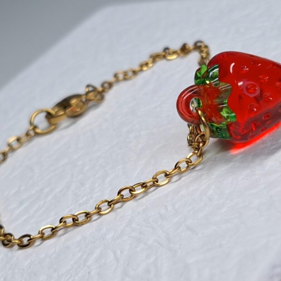 luxury strawberry armband 