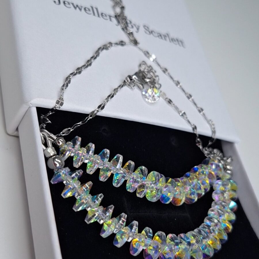 noorderlicht hangende ketting & armband