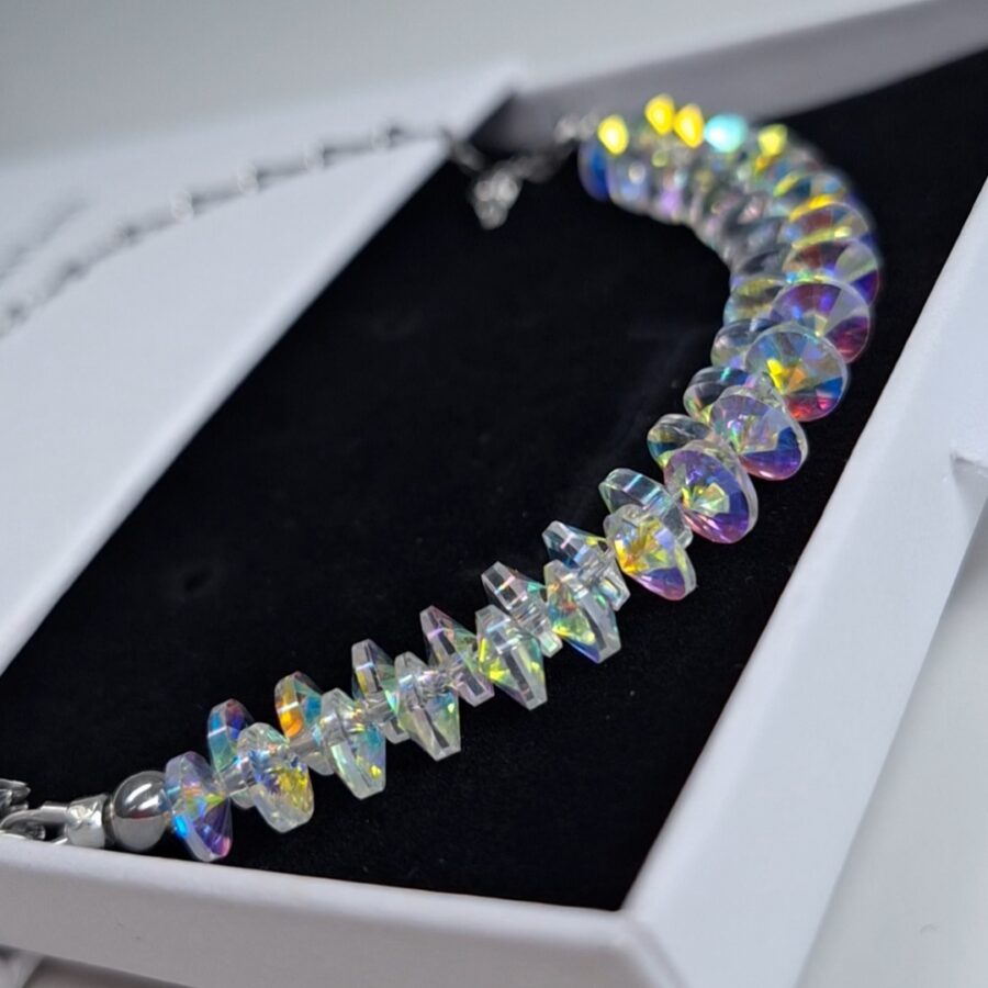 noorderlicht kristal ketting