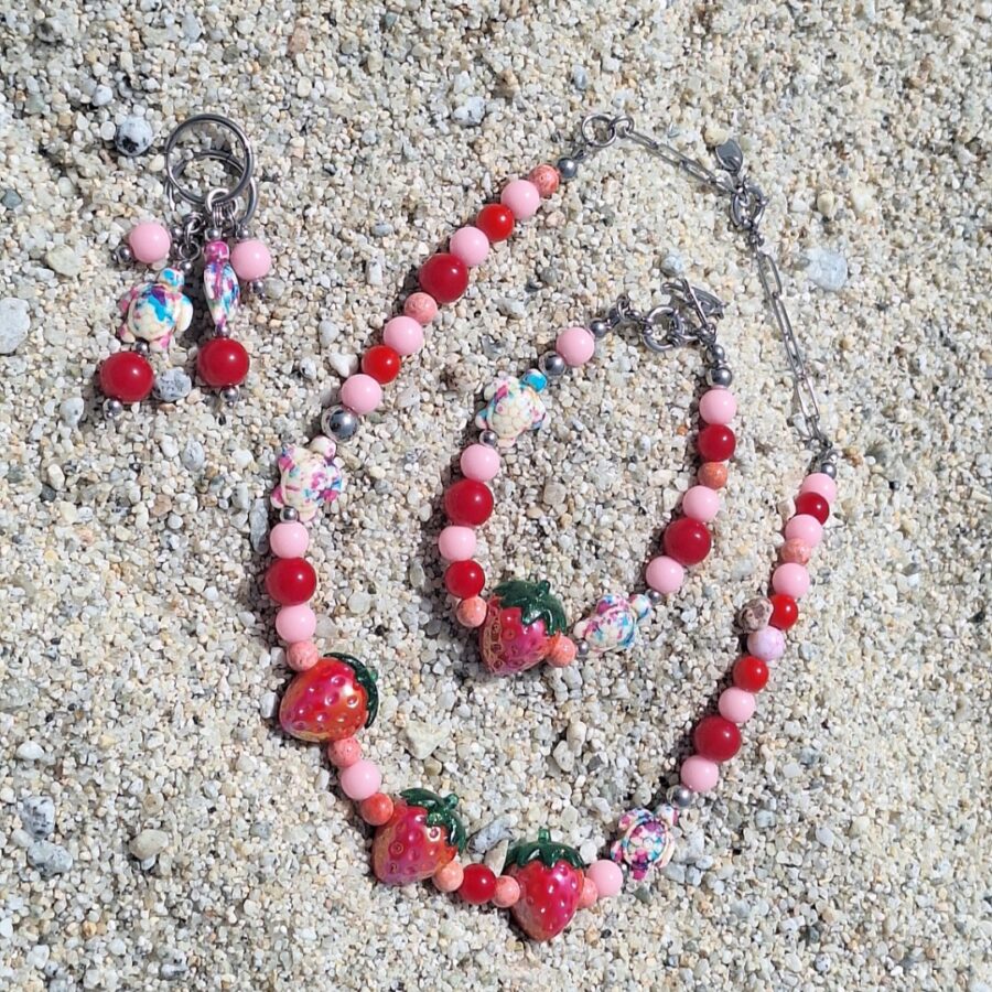 strawberry & turtle – set (3 delig (1)